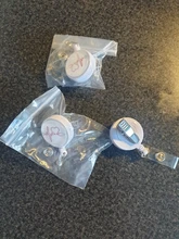 Estetoscopio retráctil para enfermera, funda para tarjeta de identificación, 1 Uds.