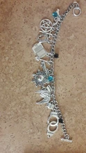 Pulsera SPN inspirada en la TV joyería Supernatural, brazalete de estrella, brazalete de espada, pulsera con cierre de garra de langosta, Sam, Dean, Winchester