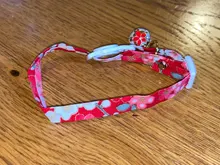 Collar de gato con campana hueca, Collar de gato pequeño de estilo japonés, collares de seguridad ajustables para cachorros y gatitos, lazo de conejo para mascotas