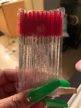 Pinceles para rímel desechables, varitas aplicadores con cepillo redondeado para maquillaje y extensiones de pestañas, pinceles cosméticos, accesorios de maquillaje