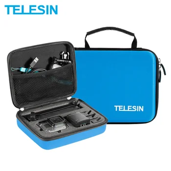 TELESIN Blue Portable Storage Bag Box Traveling Carry Case for GoPro Hero 7 6 5 4 3+ 3 2 Xiaomi YI 4K EKEN SJCAM Accessories
TELESIN Blue Portable Storage Bag Box Traveling Carry Case for GoPro Hero 7 6 5 4 3+ 3 2 Xiaomi YI 4K EKEN SJCAM Accessories
