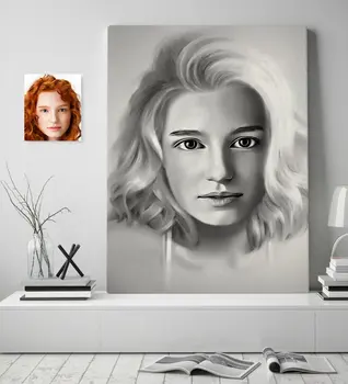 Personalized Women 'S Charcoal Artistic Portrait Design Canvas Table 70x100cm-2
Personalized Women 'S Charcoal Artistic Portrait Design Canvas Table 70x100cm-2