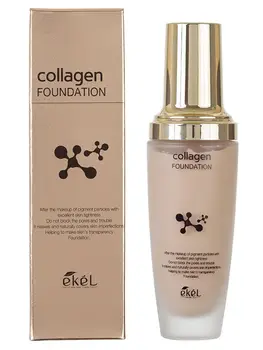 Tonal base with collagen Ekel collagen Foundation,50 ml 
Tonal base with collagen Ekel collagen Foundation,50 ml