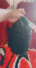 Rizado rizado peluca barato Bob corto de encaje de cierre pelucas de cabello humano 4x4 de la onda de agua brasileña pelucas Bob corto rizado profundo pelo peluca del pelo humano