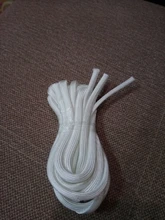 Glass-Fiber-Tube Sleeve Braided Fiberglass High-Temperature Black White 600 Id-1mm--40-Mm