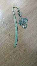 Marcapáginas de Metal para libros, diseño con animales, Retro, creativo, para estudiantes de escuela, Vintage, hermoso regalo, 813