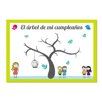 LAMINA Tree birthday footprints OS 
LAMINA Tree birthday footprints OS