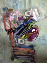 Rings Collar Accessories Key-Tags Round White Pet-Dog Steel Plated 10mm 8mm 15mm 100pcs