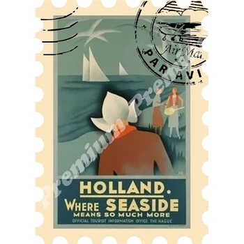 Netherlands souvenir magnet vintage tourist poster 
Netherlands souvenir magnet vintage tourist poster