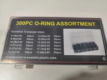 Juntas tóricas de Arandela de goma, juego de juntas tóricas negras, arandelas de nitrilo de alta calidad para juntas de coche