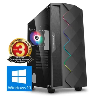 Computer phoenix rgb gaming zork 3 black amd ryzen 3 vga vega8 ddr4 2666 240gb ssd 1tb hdd atx rgb pc windows 10
Computer phoenix rgb gaming zork 3 black amd ryzen 3 vga vega8 ddr4 2666 240gb ssd 1tb hdd atx rgb pc windows 10