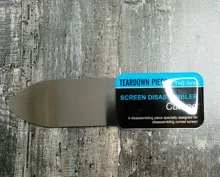 Pantalla LCD curvada para teléfono móvil herramientas de tarjeta de palanca de apertura Spudger, ultrafino y Flexible, desmontaje de Metal y acero