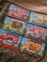 Hoja de animal crossing Sanrioed X todo S1 ~ S6 tarjeta Amiibo NFC Ntag215 Tarjeta de etiqueta para NS interruptor Amibo tarjeta