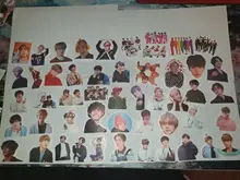 Pegatinas Kpop para ordenador portátil, equipaje, Maleta de motocicleta, monopatín, teléfono, PVC, 50 Uds.