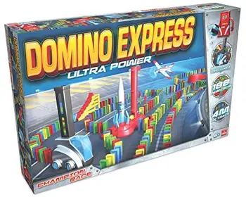 DOMINO EXPRESS Ultra Power game an amazing Express race, the most complete box of DOMINO express
DOMINO EXPRESS Ultra Power game an amazing Express race, the most complete box of DOMINO express