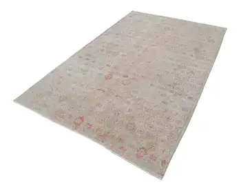 167x260 Cm Beige Handmade Bohemian Rug-5x8 Ft
167x260 Cm Beige Handmade Bohemian Rug-5x8 Ft