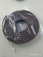 Tira de aislamiento acústico de espuma autoadhesiva para puerta y tira de sellado de ventana, tira de goma anticolisión, 5 metros