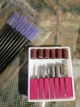 Juego de brocas de diamante para manicura eléctrica, fresas rotativas para pedicura, limpiador de Gel, accesorios de herramientas para uñas, 36 Uds.