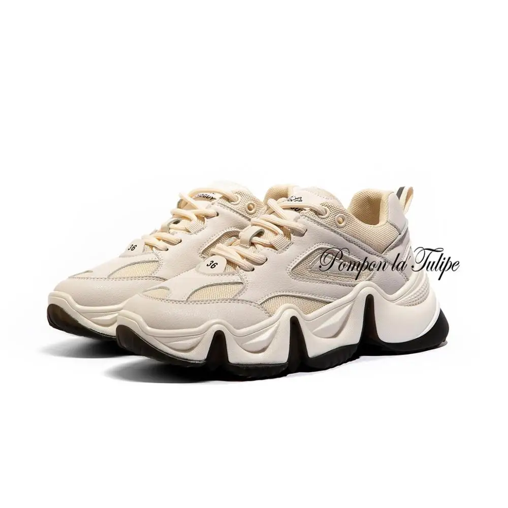 BHS 9011213 Genuine Cow Leather Suede Patchwork Pigskin 3.5CM Platform Sport Walking Running Training Casual Shoes Women Sneaker
BHS 9011213 Genuine Cow Leather Suede Patchwork Pigskin 3.5CM Platform Sport Walking Running Training Casual Shoes Women Sneaker