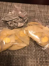 20 piezas de globos con confeti dorado para Decoración de cumpleaños, globos cromados metálicos para fiesta de niños, boda, aniversario