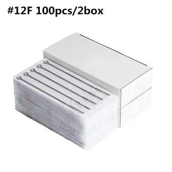 100pcs Professional Tattoo Needles #12F 0.35mm Disposable Sterile Flat Needles For Tattoo Body Art Free Shipping 
100pcs Professional Tattoo Needles #12F 0.35mm Disposable Sterile Flat Needles For Tattoo Body Art Free Shipping