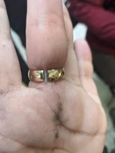 Anillos de marca de 6mm de Color oro rosa sin decoloración para mujeres y hombres, anillos para amantes de bodas, joyería fina de oro rosa