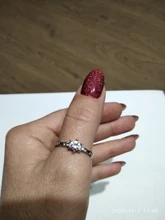 HOMOD-abalorios de anillo de plata de cristal para mujer, anillo redondo para el dedo de Cz transparente grande Diy, joyería de Color plateado para fiesta y boda