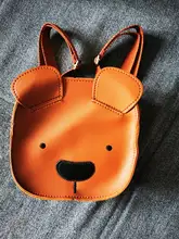 Mochila escolar de oso de dibujos animados para niños, morral escolar, regalo para niños