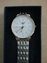 LIGE-Reloj de pulsera de acero para mujer, nuevo accesorio de moda, creativo, resistente al agua, 2020