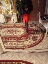 Bandage Skirt Orange Bodycon Sexy Black Blue Womens High-Quality Club Party Rayon Pencil