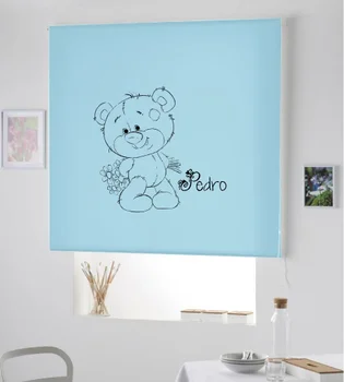 Blind Iroa customizable Child/Teddy Bear Pedro! ROLLER BLINDS TRANSLUCENT! (SKY BLUE 100X175) 
Blind Iroa customizable Child/Teddy Bear Pedro! ROLLER BLINDS TRANSLUCENT! (SKY BLUE 100X175)