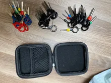 Nueva Herramienta de extracción de Terminal de coche enchufe de cable conector Extractor de liberación Kit Extractor de clavijas para coche Reparación de enchufe herramienta con bolsa de almacenamiento