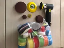 WENXING órbita lijadora de aire Mini neumático 1 /2/3 de la máquina de pulir de abrillantado para coche de aire de alta velocidad Powered pulidor de herramienta de aire