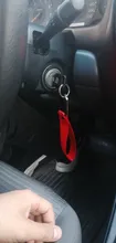 Lanyard Key-Chain-Rings Hanging-Strap Gift Black with Hook Car Man 1pcs
