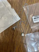 Collar a la moda de acero inoxidable para mujer, gargantillas de amor a la moda, collar largo de acero dorado personalizado, colgante delicado, regalo para pareja