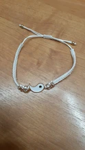 1 par pulsera Retro chino Tai Chi chismes desterrar mala suerte mano cuerda tejida BFF mejor amigo joyería de amistad