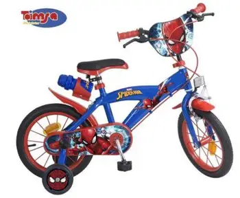 Bicycle 14 "" Spiderman 4-7 AOS toy store 
Bicycle 14 "" Spiderman 4-7 AOS toy store