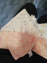 Bebé triángulo Algodón Doble Baberos 5 unids/lote de impresión de dibujos animados de Saliva toalla bebé niños niñas alimentación delantal baberos Bandana de algodón