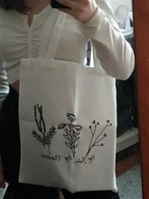 Bolso de compras Harajuku sin lluvia para mujer, bolsa de mano de lona estampada con flores, de gran capacidad