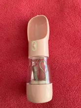 Botella de agua portátil para perros, cuenco alimentador de comida y agua, para viajes al aire libre