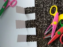 6 unids/lote DIY creativo de arte decorativo tijeras álbum de encaje tijeras tarjeta diseño de foto para los niños arte