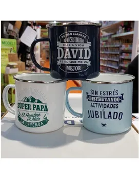 ENAMEL MUG TO THE RETRO STYLE WITH NAMES AND MESSAGES BRAND HISTORY & HERALDRY FOR JOSE LUIS
ENAMEL MUG TO THE RETRO STYLE WITH NAMES AND MESSAGES BRAND HISTORY & HERALDRY FOR JOSE LUIS