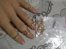Wuckalo-Conjunto de anillo de tejido torcido redondo para mujer, joyería femenina, anillos de dedo nudillo clásicos elegantes para mujer 2021