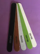 5 unids/set archivos de uñas pulidor de lado doble tope de lijado de bloque para uñas de Gel de pedicura de belleza manicura herramientas