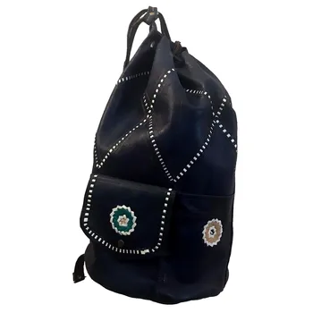 Handbag Leather Morocco Style Vintage Boho Hippie Indie Alternative Backpack Bag 1444
Handbag Leather Morocco Style Vintage Boho Hippie Indie Alternative Backpack Bag 1444