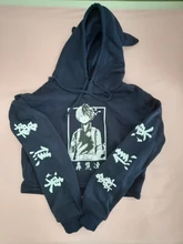Sudadera con capucha de My Hero Academia Cat para mujer, Top corto de manga larga, ropa de Anime japonés Shoto Todoroki