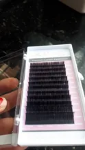 Extensiones de pestaña plana mate, visón Individual más suave, suministros de pestañas, elipse, Cachemira, puntas divididas de volumen