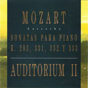 

Mozart-Piano Sonatas K. 283, 331, 332 and 333. Living Room II. Cd