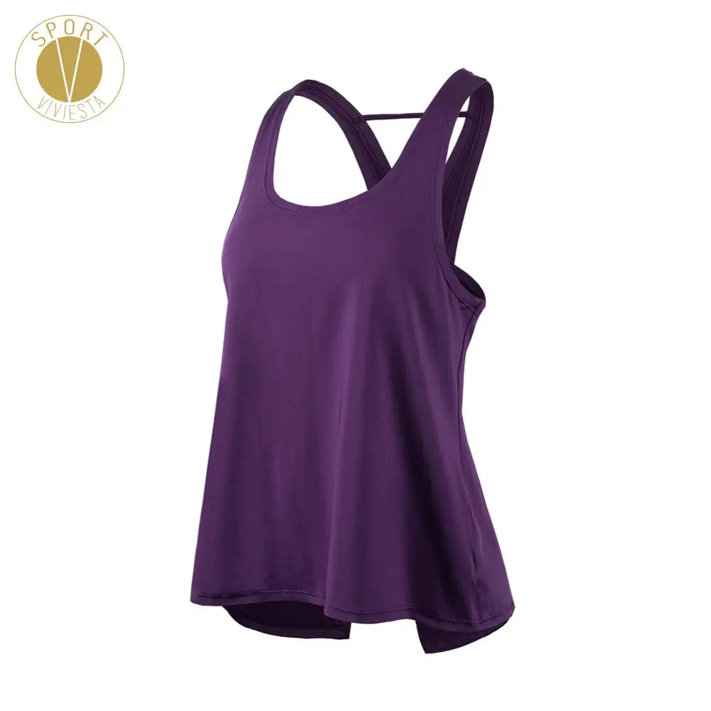 Basic Cross Back Sports Tank Top - Women's Sweat Wicking Loose Fit Workout Gym Running Training Yoga Top
Basic Cross Back Sports Tank Top - Women's Sweat Wicking Loose Fit Workout Gym Running Training Yoga Top