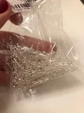 Alfileres de cabeza de oro/plata/rodio/bronce para joyería, agujas para manualidades, 200pcs20-50mm